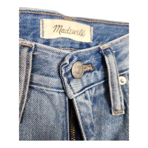 Madewell The Momjean in Gilford Wash Ripped Edition Size 24 High Rise AJ214 - Picture 3 of 8